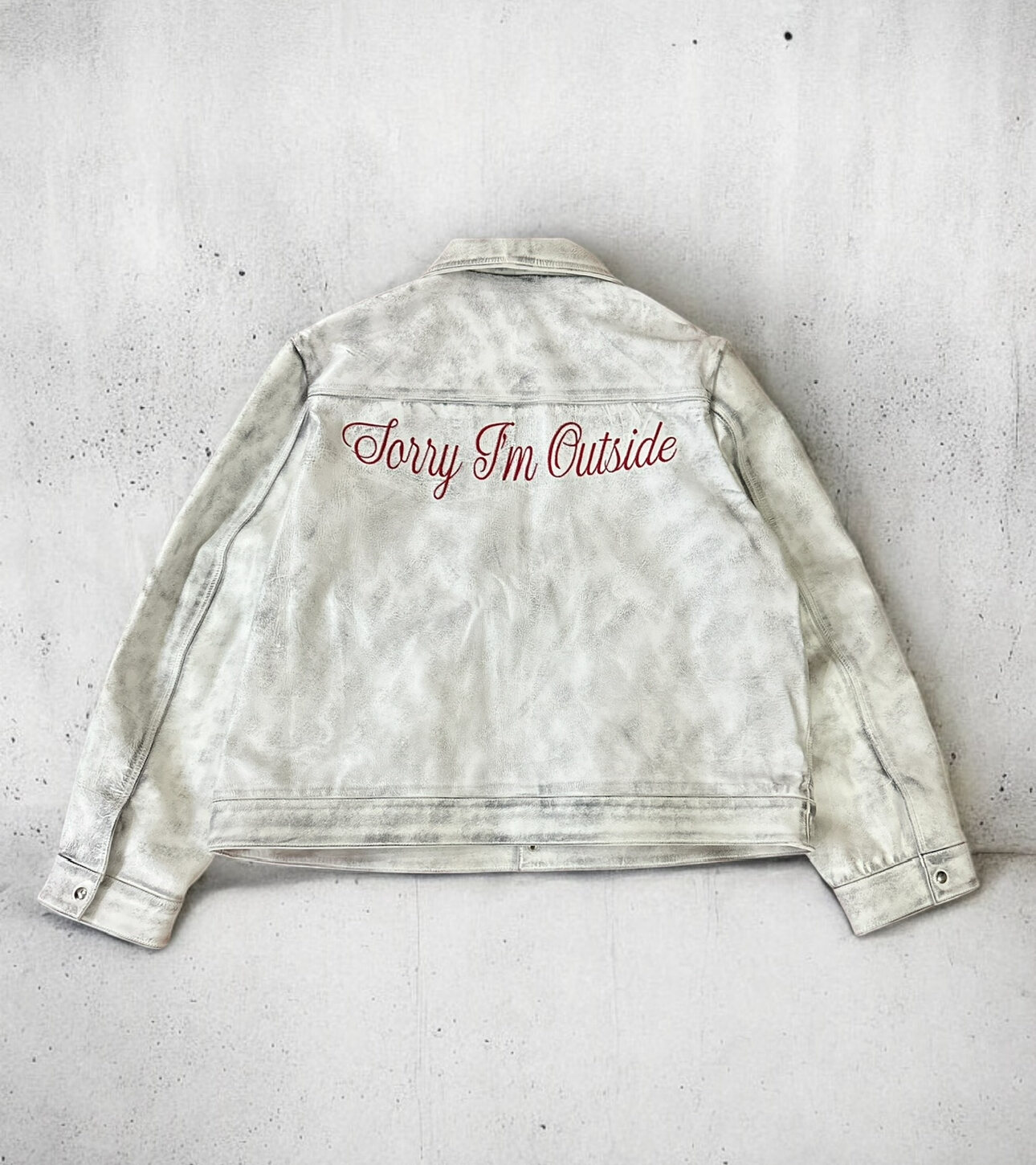 PARTYNEXTDOOR jacket detail shot